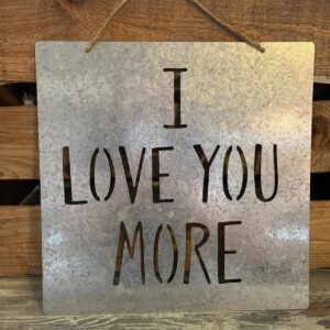 I love you more